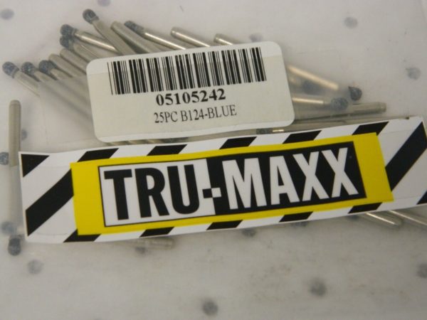 Tru-Maxx Alum Oxide MT Point 1/8" x 1/8" B124 Ball End QTY 25 05105242