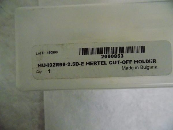 Hertel RH HU 32mm Max DOC Indexable Grooving Toolholder 45742129