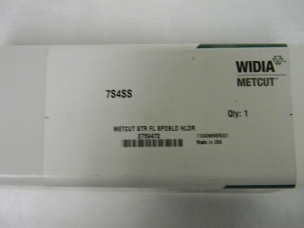Widia Metcut Spade Blade Holder 1.88” Cutting Dia 2Fl 1.5” Shank Diameter 7S4SS