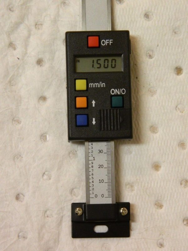 SPI Vertical Digital Scale 4"/100mm Range 0.0005"/0.01mm Resolution