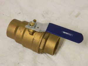 Nibco End Connections 3" Two-Piece Bronze Ball Valve w/ Solder S580703