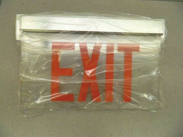AtLite 6" Exit Sign Red/Clear TSW-16-RC-SA