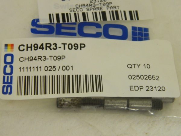 Seco Wedge for Indexable Milling CH94R3-T09P QTY 5 23120