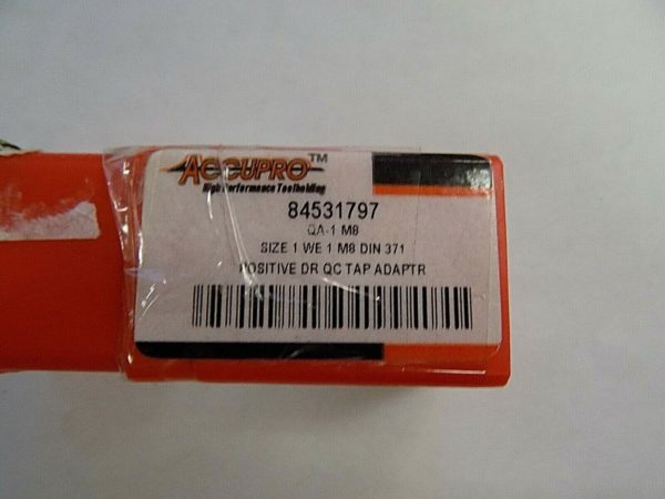 Accupro M8 Tap 1-Adapter Series WE 1 Tapping Adapter 84531797