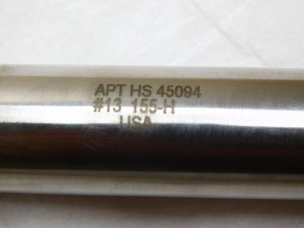 Alvord Polk Taper Pin Reamer HSS Helical 13mm x16" OAL 6FL 03819