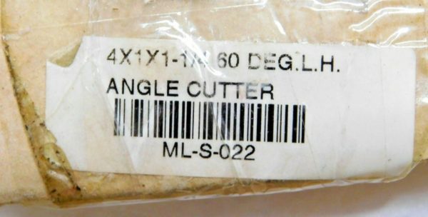 Single-Angle Cutter HSS KH 4" x 1" 1-1/4" 60° ML-S-022