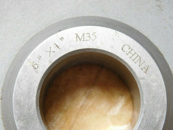 MHC Cobalt Side Milling Cutter 6" Dia X 1" W x 1-1/4" Arbor 22 Teeth 321-6649