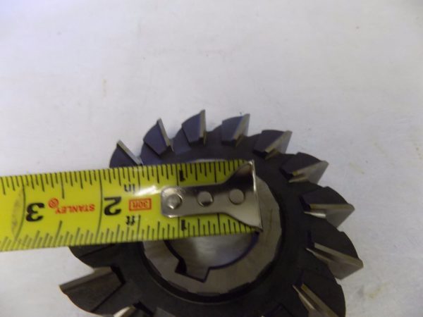 Interstate 4" Diam x 3/4" Face Width Straight Tooth Side Milling Cutter 03014495
