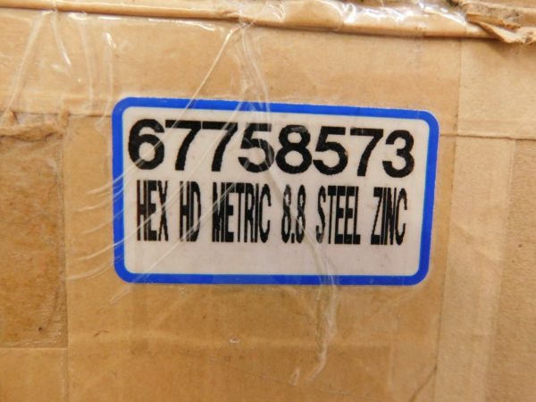 Pro-Grade Zinc Steel Hex Head Cap Screw Component Box 67758573