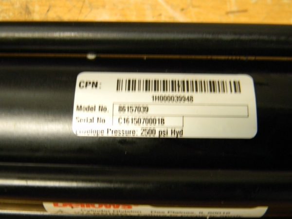 Schrader Bellows Double Acting NFPA Tie Rod Cylinder - 2" Bore, 1" Rod Dia