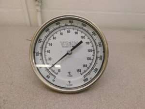 Wika Bi-Metal Thermometer 2-1/2" Stem 50 to 300° F 50025A008G4