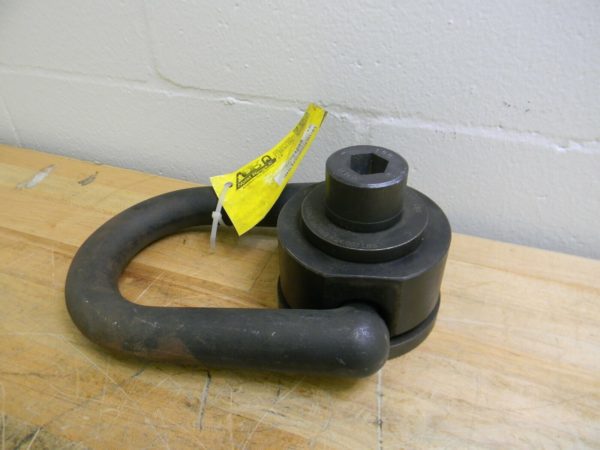 American Drill Bushing 24000 lbs Rated Load Heavy Duty Weld-Mount Hoist Ring