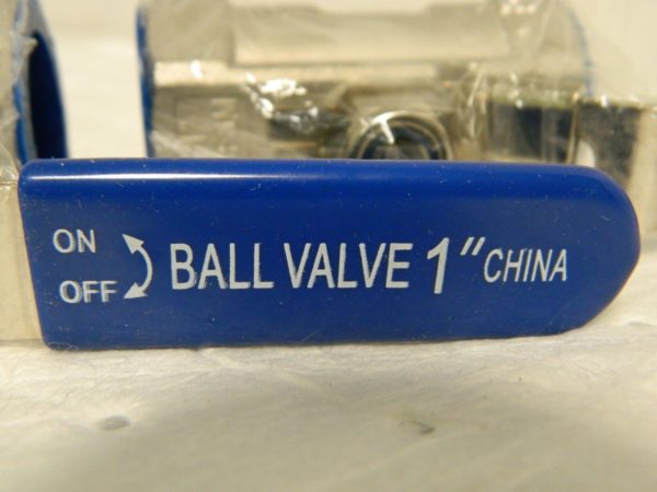 PRO Stainless Steel Standard Ball Valve 1" Pipe Standard Qty 2 2053.51432684