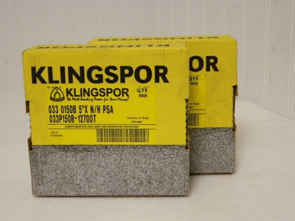 Klingspor Adhesive PSA Disc 5" Qty 200 033P150B-12700T