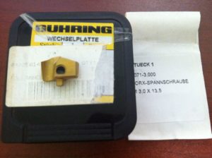 Guhring Replaceable Drill Tip Insert Series 4025 14.7mm 140° Carbide 0402501470