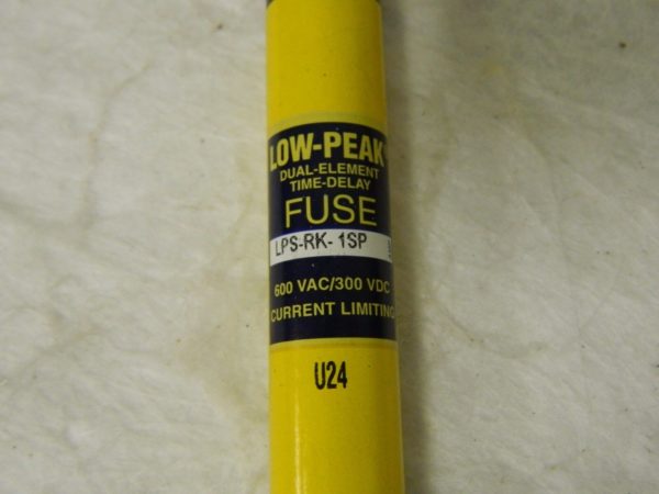 Cooper Bussmann Time Delay General Fuse 600 VAC 1A Qty 10 LPS-RK-1SP