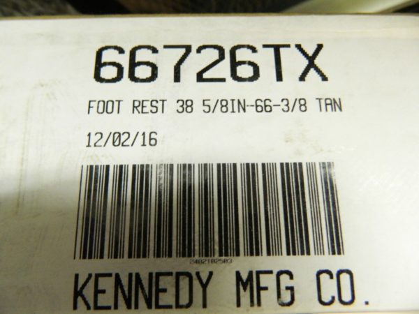 Kennedy Adjustable Footrest 38-5/8 Length 66726TX