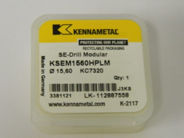 Kennametal Replaceable Drill Tip KSEM1560HPLM 0.6142" 3381121