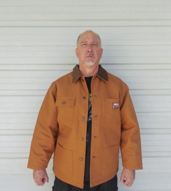 Steiner 30" Chore Coat Thermal Tuff Blanket Lined Button Brown/ Medium 10171