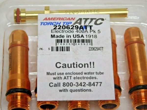 American Torch Tip Electrode Plasma Cutters 400A Qty 5 Pcs 220629ATT