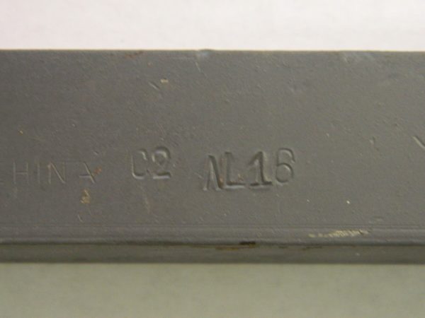 Interstate square shoulder 1" x 1" C2 Carbide Tip Single-Point Tool Bit AL16C2