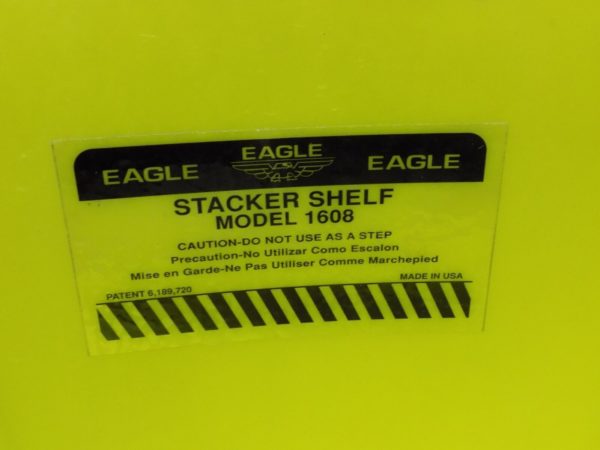 Eagle Drum Dispensing/Collection Workstations Station Shelf 19" tall 1608