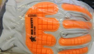 MCR SAFETY Gloves 6 pairs Size XL, Goatskin 36136XL