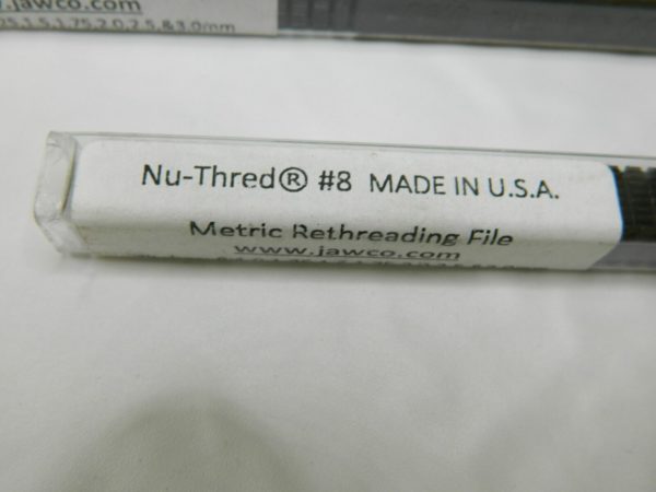 Nu-Thred #8 7/16 x 8-3/8″ OAL External Pipe Thread Restoring File Qty 2
