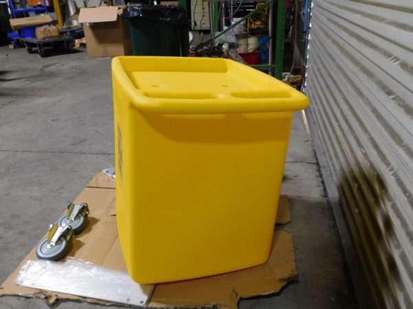 Bradley 56 Gallon Eye Wash Station Waste Cart S19-399