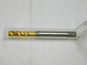EMUGE Spiral Flute Tap: 3/8-16, UNC, 3 FL , 2B Class MOD Bottoming BW553700.5011