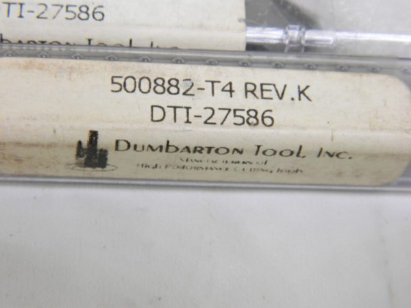 2 Pack Dumbarton Tool Carbide End Mills Ticn 3″ Oal 3Fl 500882-T-4