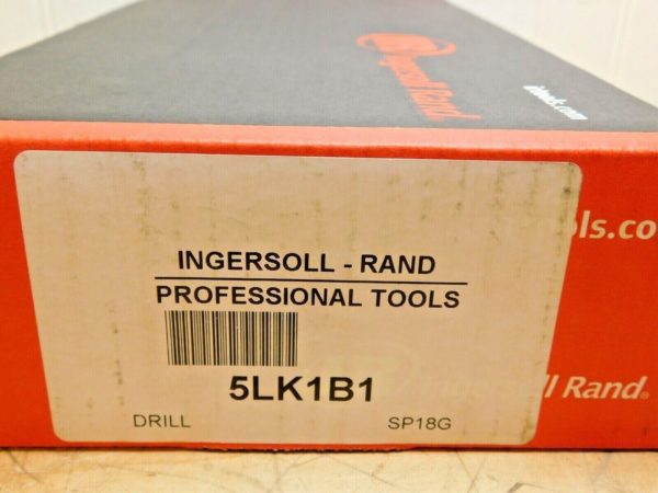 Ingersoll Rand Angle Drill 1/4" Chuck Size 3000 RPM 1/4" NPT 0.4 HP 5LK1B1