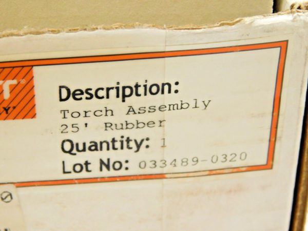 THERMACUT Torch Assembly 26 Series 200A 25 Ft Long 26F-25-R