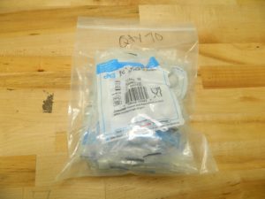John Guest Connector Push–Fit Fittings, 1/4" Qty 70 PI0408S-US