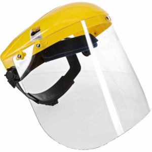PRO-SAFE Face Shield & Headgear qty 10 PROSAFE HDGEAR