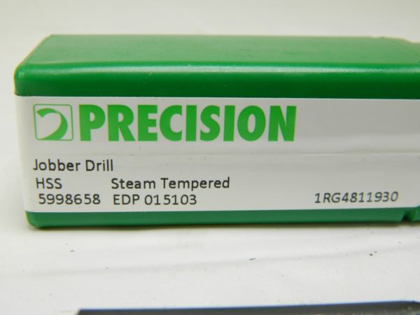 Precision HSS Jobber Length Drill Bit: Letter C, 118 ° Qty 12 5998658