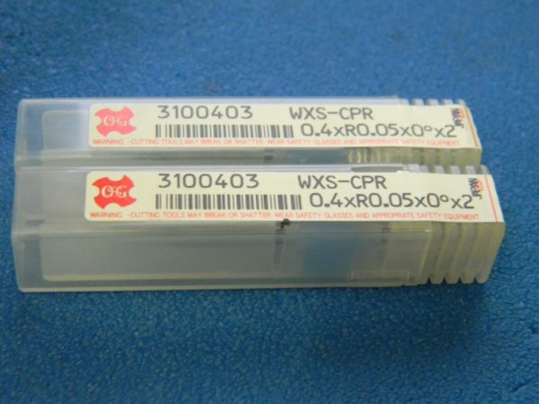 OSG Corner Radius End Mill WXS-CPR 0.4" x 0.05" x 2" 2FL Carbide #3100403
