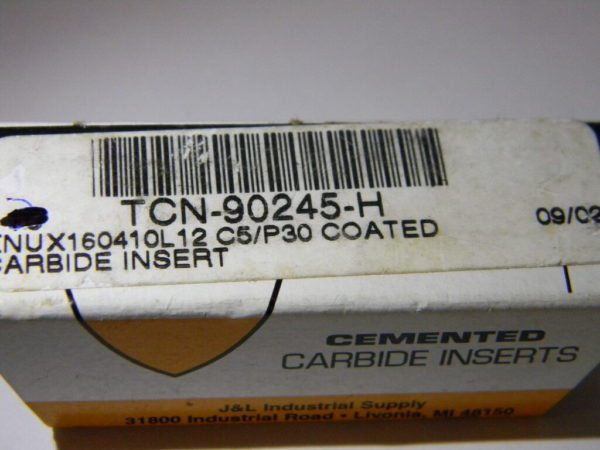 Box of 9 Interstate Carbide Inserts KNUX160410L12 C5/P30 #TCN.90245-H