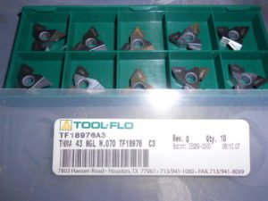 Tool-Flo Carbide Inserts TNMA43NGL W.070 TF18976 C3 Qty. 10 #TF18976A3
