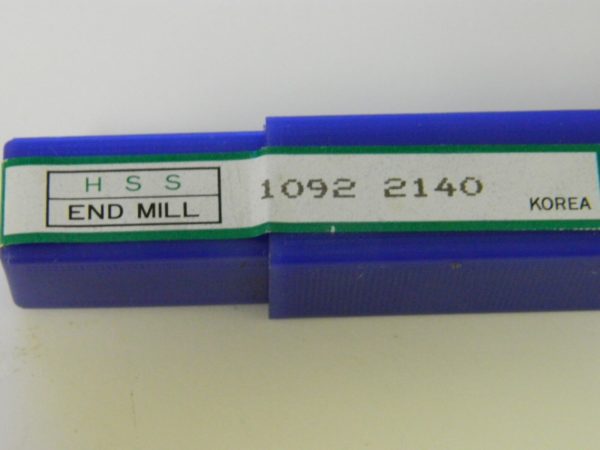 Interstate Spiral Flute End Mill 7/16" x 13/16" x 3-3/4" 2FL HSS #10922140