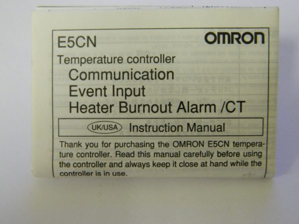 Omron Temperature Control #E53-CNHB