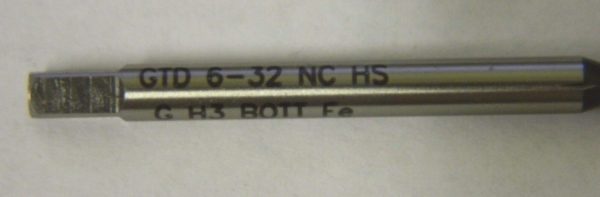 Widia GTD Tru-Lede FE Taps 6"-32 H3 4FL HSS Lot of 3 USA #18200