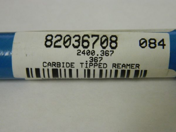 Precision Chucking Reamer 0.367" x 1-3/4" x 7" Carbide Tipped 4FL #82036708