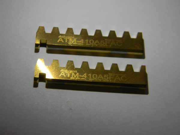 Advent Tool Carbide Threading Inserts Lot of 2 #ATM-410A5FAC