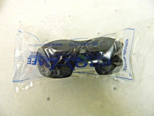 Pro-Safe Frameless Safety Glasses Grey Lenses Anti-Fog/Scratch Qty 12 1036006