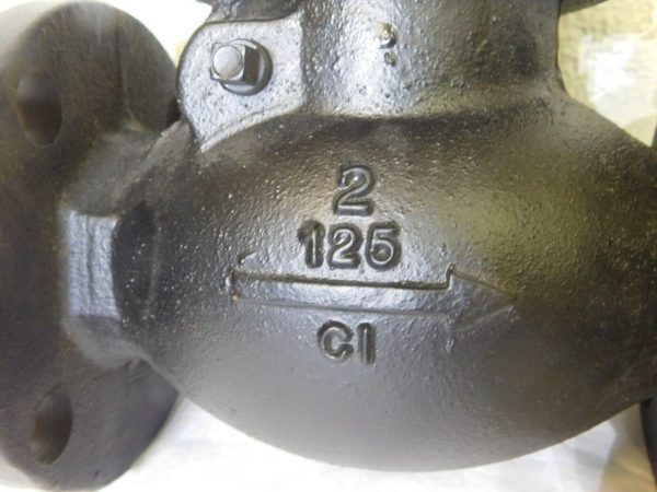Legend Cast Iron Check Valve Inline Flanged T-311 2" Pipe 7.5"x6.2"x8.3" 116-201