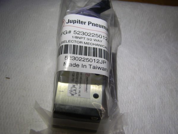 Jupiter Pneumatics 1/8" NPT Mechanically Operated Air Valve 5230225012jp