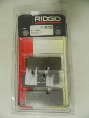 Ridgid Pipe Chaser 3Pk 1" - 2" NPT Thread 16° Hook Right Hand 47750 (Incomplete)