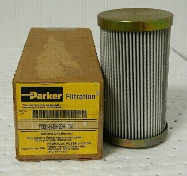Parker Hydraulic Filter Element 1.9" x 3.6" x 6.4" R331-H-BH20H PR3183