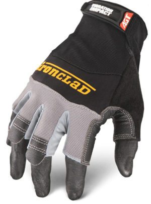 AGT Ironclad MACH-5 Vibration Impact Fingerless Gloves Large Qty 2 MFI2-04-L